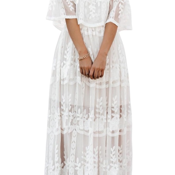 Lace maxi dress - Picture 5 of 7